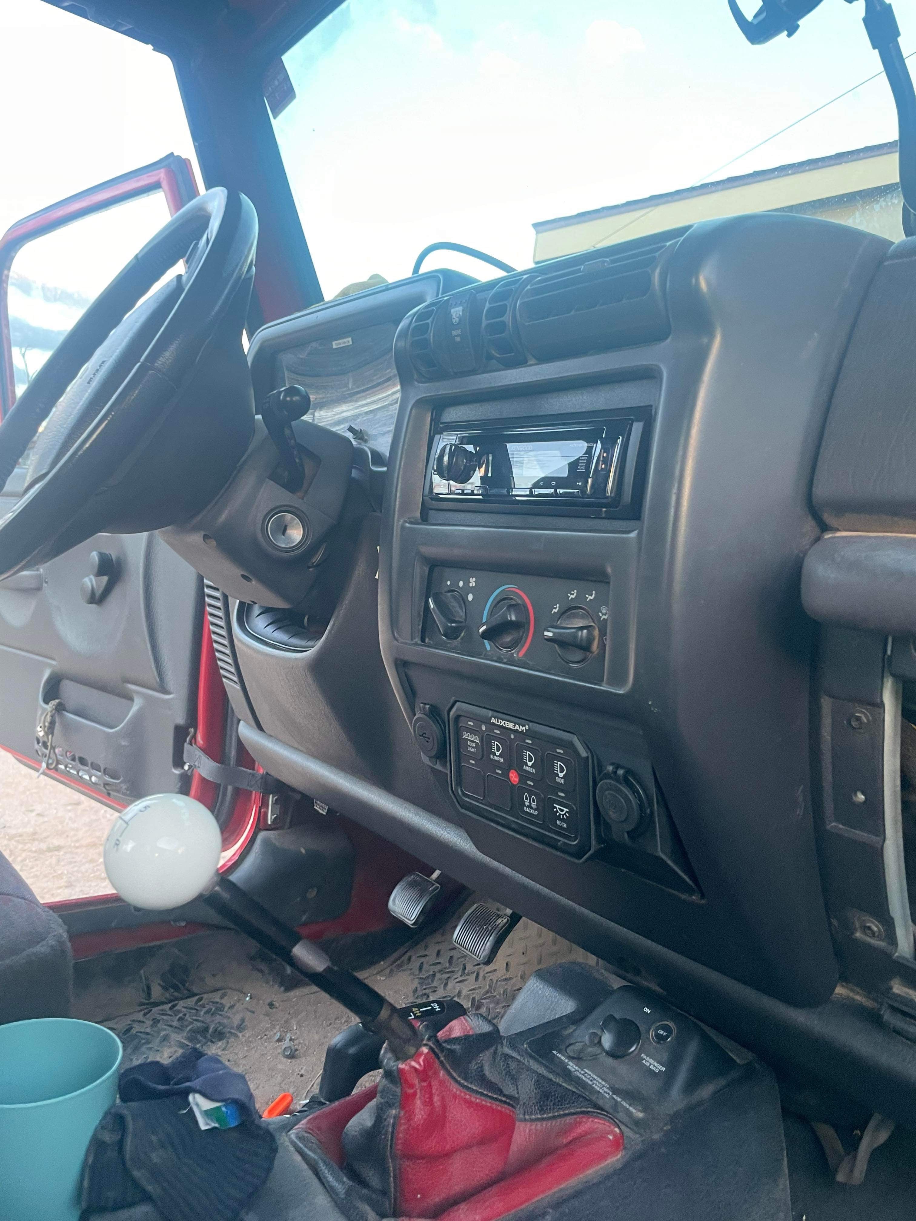 🚙 Upgrade Your Jeep: The Urban 3D TJ/LJ Dash Switch Panel