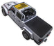 SpiderWebShade sun shade top for Jeep Gladiator JT (2019–2026), yellow and black printed shade panel
