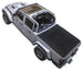 Sun Shade SpiderWebShade stock printed shade top for Jeep Gladiator JT (2019–2026) in black