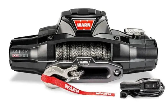 Warn ZEON XD 12-S winch with 80' of 3/8in Spydura Pro synthetic rope