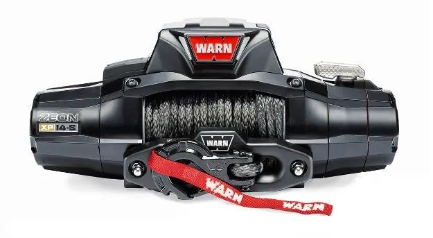 ZEON XP 14-S WARN winch with 80 ft 3/8 in Spydura Pro synthetic rope