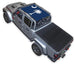 Sun shade top for Jeep Gladiator JT by SpiderWebShade, blue printed palm tree and crescent moon design.