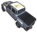 Sun shade top for Jeep Gladiator JT (2019–2026) by SPIDERWEBSHADE, white stock printed shade with star design