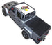 Sun shade for Jeep Gladiator JT by SpiderWebShade; stock printed shade top with flag graphic