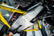 Artec JLU 4XE Bellypan Skid with Power Pack & Exhaust Skids, silver underbody protection on Jeep Wrangler