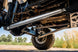 JK Front Aluminum 3-Link Kit Artec Industries, undercarriage view of aluminum links on 2007-2018 Jeep JK