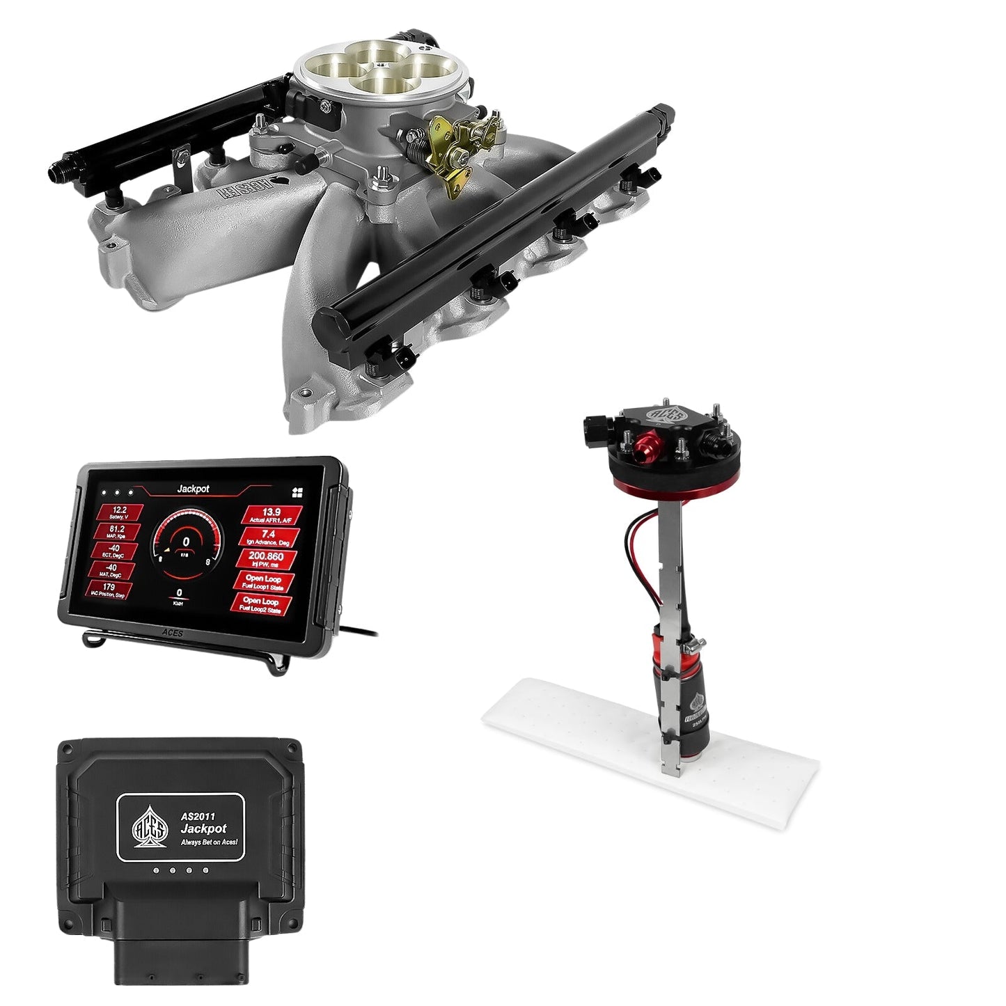 Jackpot LS EFI System - Master Kit with Tight Fit In-Tank Pump Module