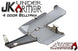 JK Under Armor Bellypan Kit Artec Industries 4-Door Jeep Wrangler JK metal bellypan with mounting brackets