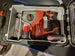 Packout Insert MDD-M12SDS for Milwaukee M12 SDS drill; orange-red tool with 5.0Ah battery and bit set