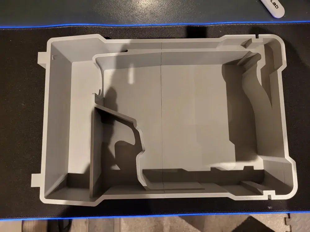 Packout Insert MDD-M12SDS for Milwaukee M12 SDS, gray plastic tool organizer interior