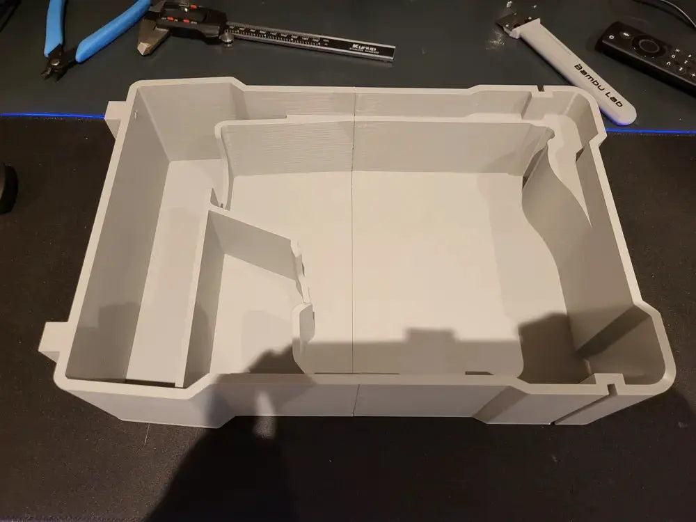 Packout Insert MDD-M12SDS for Milwaukee M12 SDS, gray plastic tool organizer