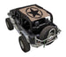SPIDERWEBSHADE sun shade for Jeep Wrangler JK 2-Door, tan printed top with black star logo