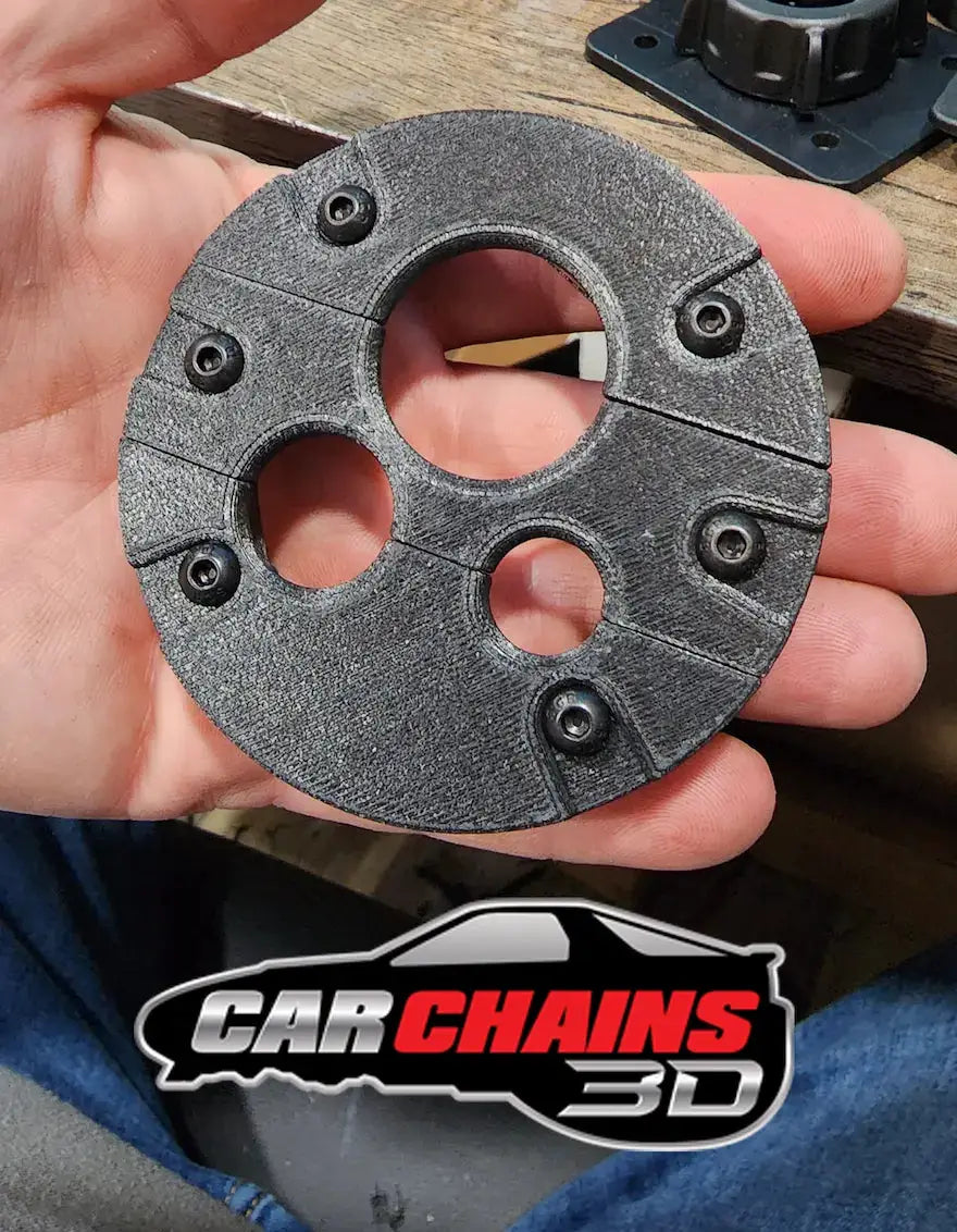 3D Printed 3 Hole Universal Bulkhead for Holley EFI Terminator X and X