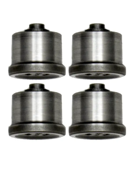 Power Driven Diesel 4BT Cummins 7 mm Delivery Valves (4 pcs) Silver cylindrical valves
