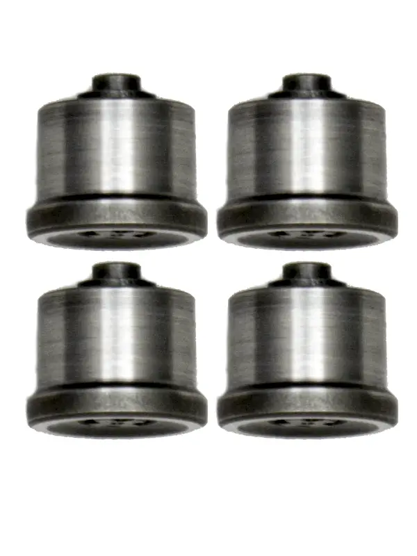 Power Driven Diesel 4BT Cummins 7 mm Delivery Valves (4 pcs) Silver cylindrical valves
