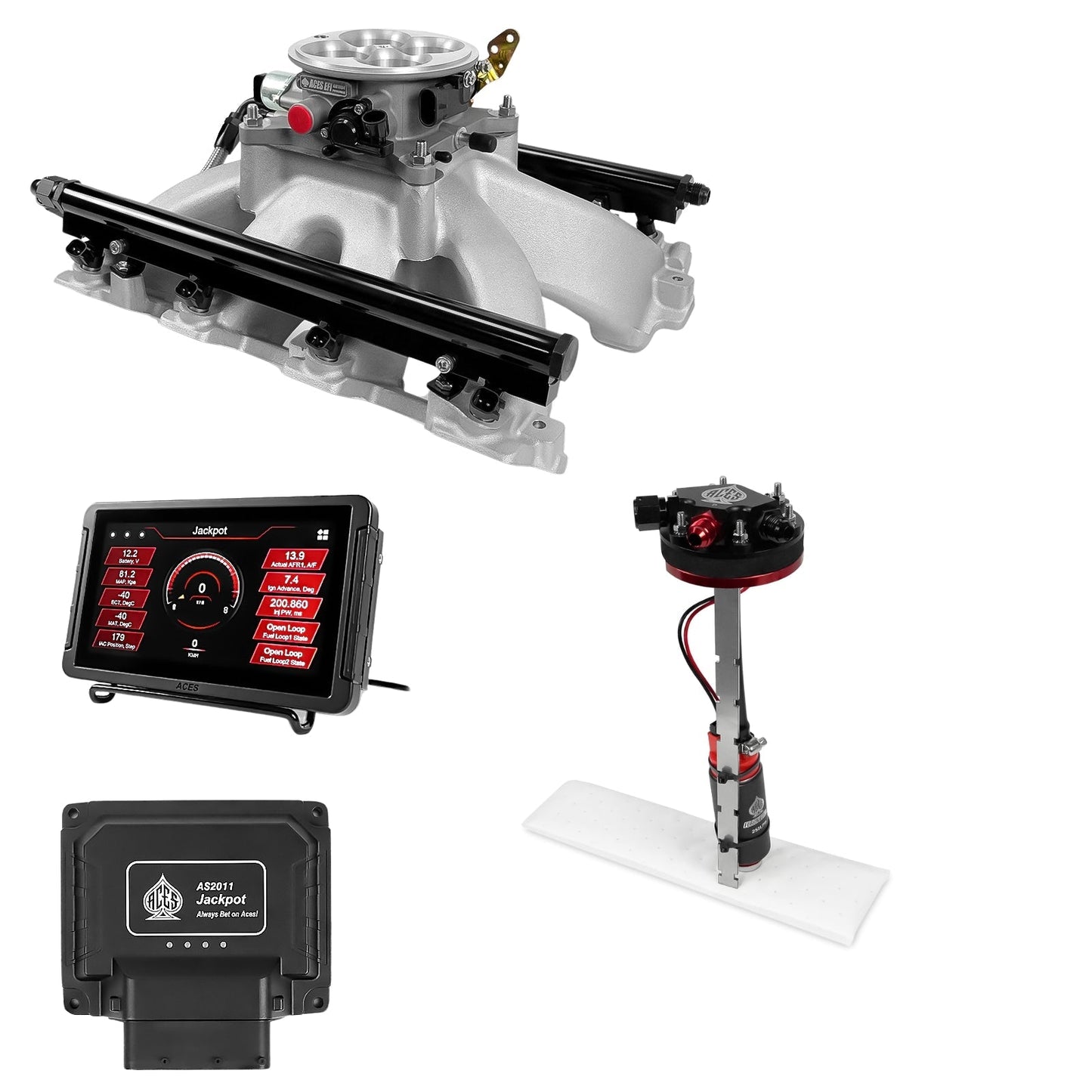 Jackpot LS EFI System - Master Kit with Tight Fit In-Tank Pump Module