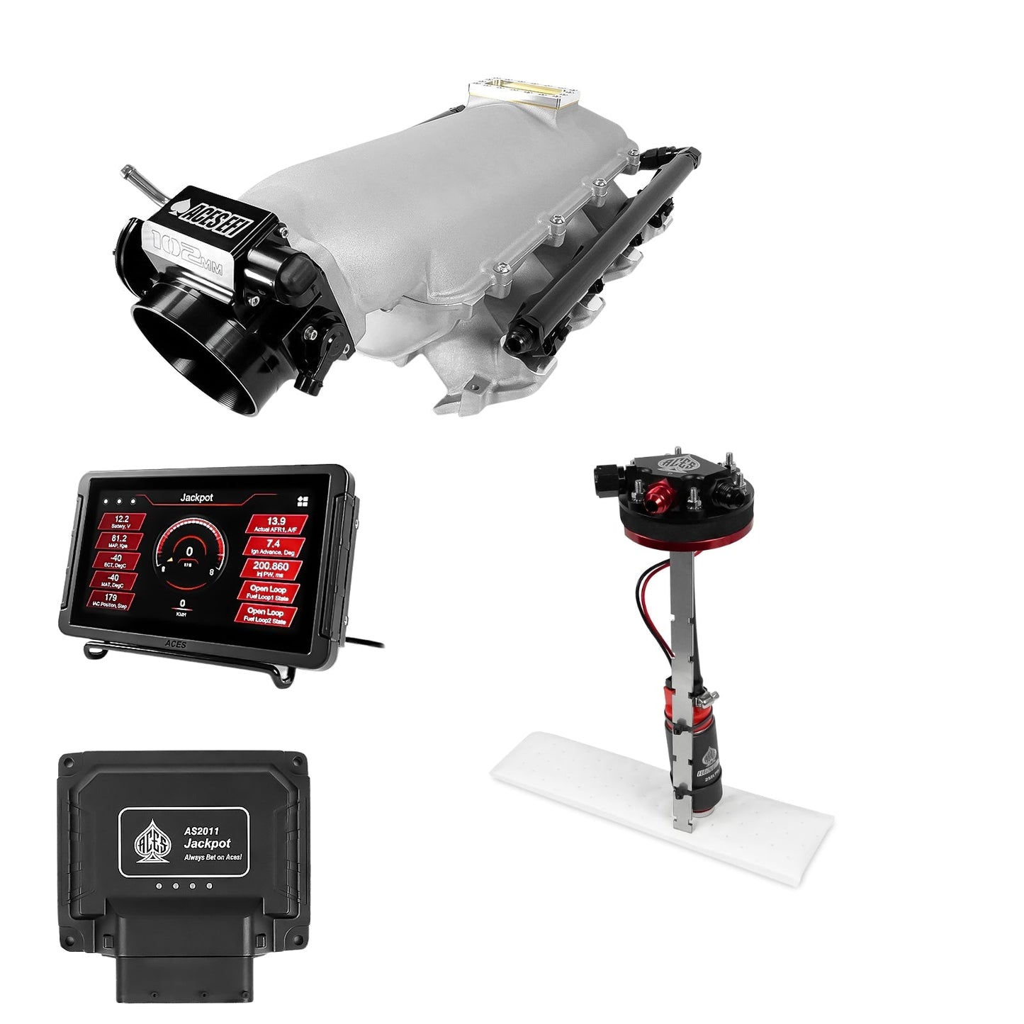 Jackpot LS EFI System - Master Kit with Tight Fit In-Tank Pump Module