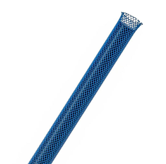 Wire Wrapped Neon Blue braided tube for outdoor recreation