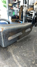 JC Customs OBS Ford Hidden Winch Mount - steel bracket with weld beads, side profile, dual oblong mounting slots