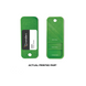 ASA Filament by Numakers, green 3D printer accessory with ASA Green label and three thickness slots (0.5/1.5/3 mm)