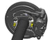 Artec ABS Sensor Mounts - 14 Bolt Axle JK 1 Ton Swap ABS plate with yellow sensor bolts