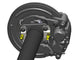 Artec ABS Sensor Mounts - 14 Bolt Axle JK 1 Ton Swap ABS plate with yellow sensor bolts