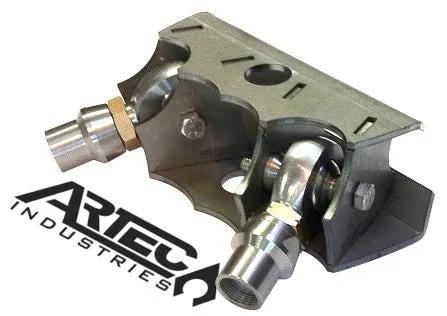 Large 4-link Xmember Bracket Artec Industries chassis bracket with bolt studs