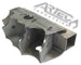 Artec Industries Large 4-link Xmember Bracket, metallic gray chassis bracket