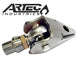 Lower link frame bracket (single) silver metal Artec Industries chassis bracket with mounting bolt and spherical joint