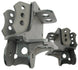 Dual 4-Link Bracket (pair) – Artec Industries chassis brackets, gray steel