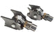 60 Lower Link Axle Brackets (pair) – Artec Industries, steel brackets with mounting shafts