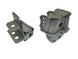 Dual 3-Link Bracket Pair Artec Industries, gray metal chassis brackets