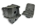 Artec Industries Dual 3-link Brackets (pair) – chassis brackets, metal gray with mounting holes.