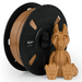 Numakers PLA+ filament spool in tan, 1.75 mm, 3D printer accessory, with tan dragon figurine