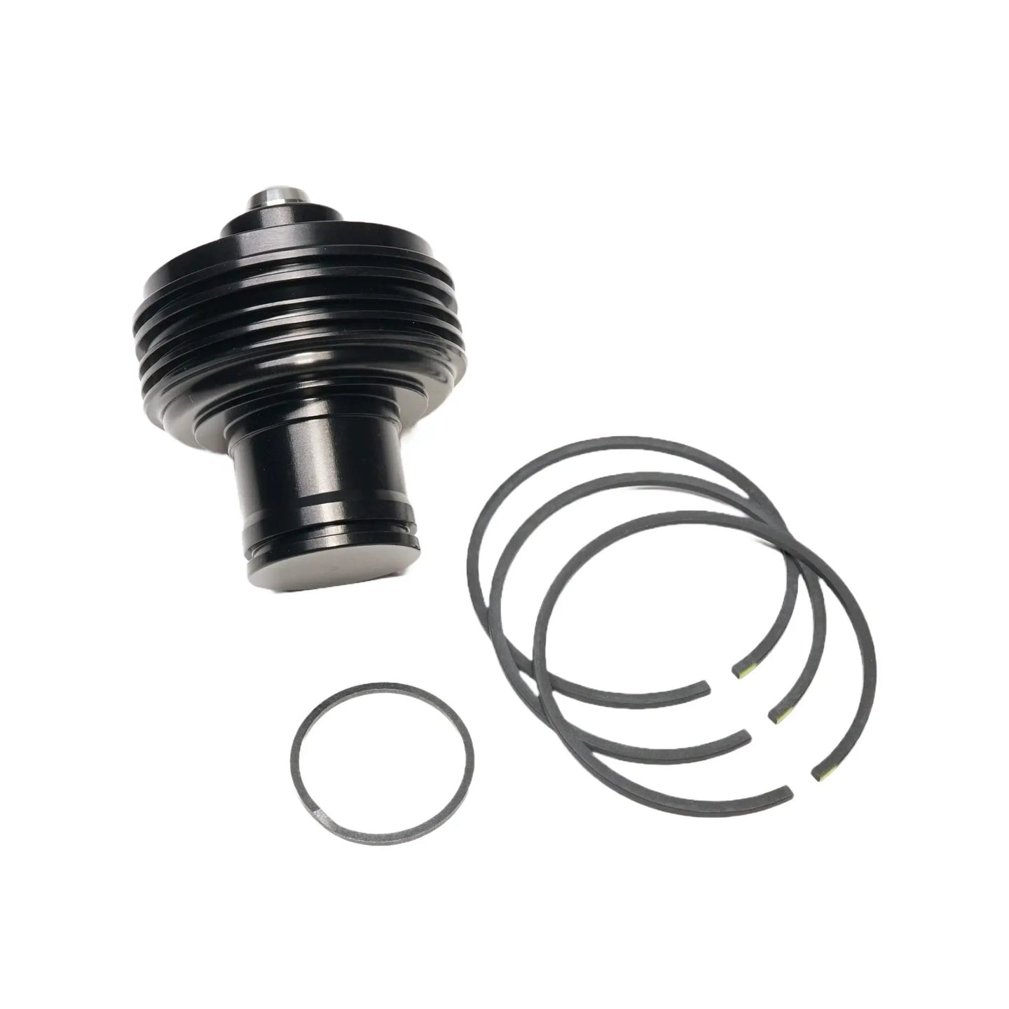 Power Driven Diesel Billet 2nd Servo Assembly - black anodized housing with O-rings
