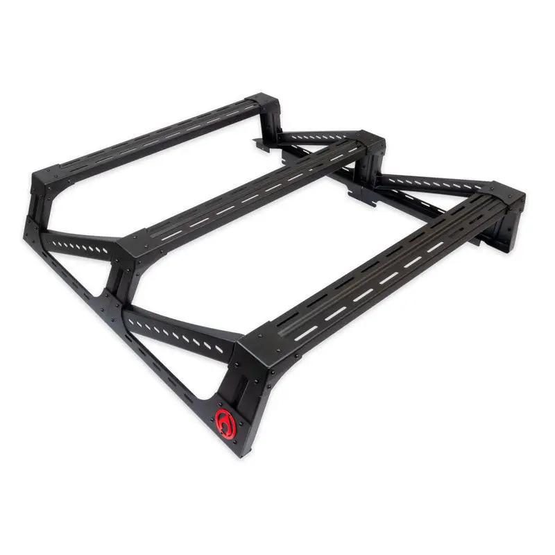 Artec Industries Toyota Tacoma 3G Mid-Height Bed Rack Aluminum frame, black