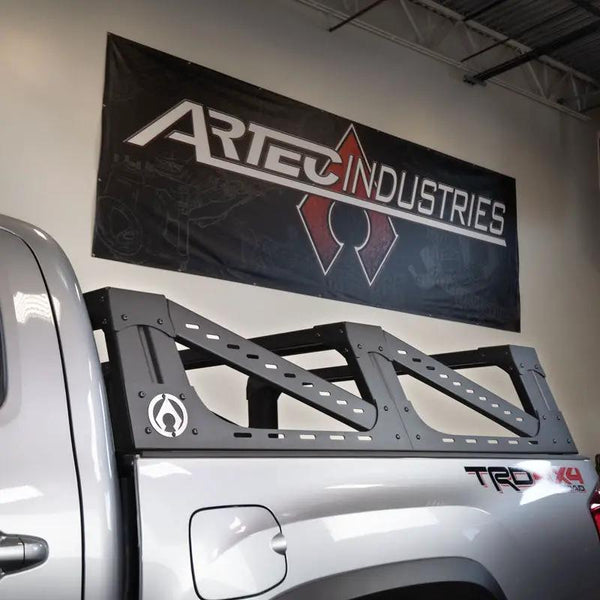 Artec Industries Aluminum Mid-Height Bed Rack for Toyota Tacoma 3G