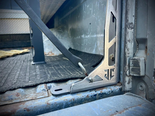 80-97 F-Series Bed Stiffeners/Bed Tie Downs JC Customs
