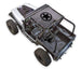 SPIDERWEBSHADE Sun Shade for Jeep Wrangler YJ (1987–1996), stock printed shade top with star design