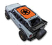 Ford Bronco Sun Shade Top orange stock print with black star graphic