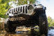 JK/JL/JT High Clearance Front Bumper Artec Bantam with WARN winch on Jeep Wrangler