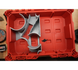 Packout Small Tool Box Insert in red case with grey dividers for Milwaukee M18 FUEL 4.5in Grinder 2880 MAG2880 TB