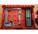 10-Spot Tools Packout Small Tool Box Insert MS18 TB – red Packout case with grey interior insert and black divider tray