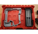 10-Spot Tools Packout Small Tool Box Insert MS18 TB – red Packout case with grey interior insert and black divider tray