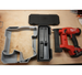 Packout Small Tool Box Insert MS18 TB for 18-Gauge Stapler, 10-Spot Tools, gray plastic with segmented compartments