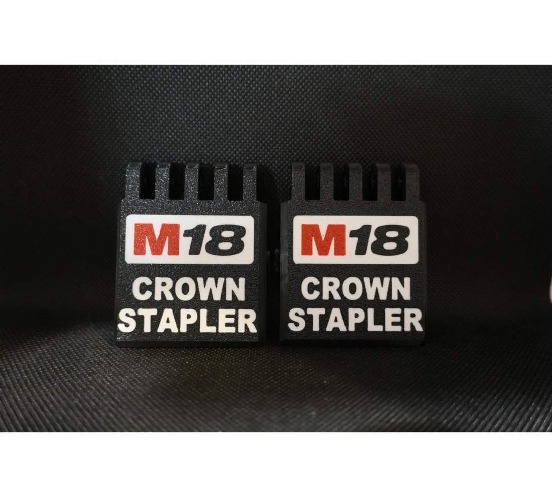 Packout Small Tool Box Insert MS18 TB by 10-Spot Tools for 18-Gauge Crown Stapler