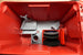 Packout Ammo Can Insert Milwaukee M18 FUEL 4-1/2in Grinder 2880 MAG2880 AC; red interior with grey organizer trays