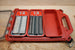 LPNB18 Brad Nail Tray Dividers for Low Profile Packout Organizer, 10-Spot Tools red plastic with metal nails
