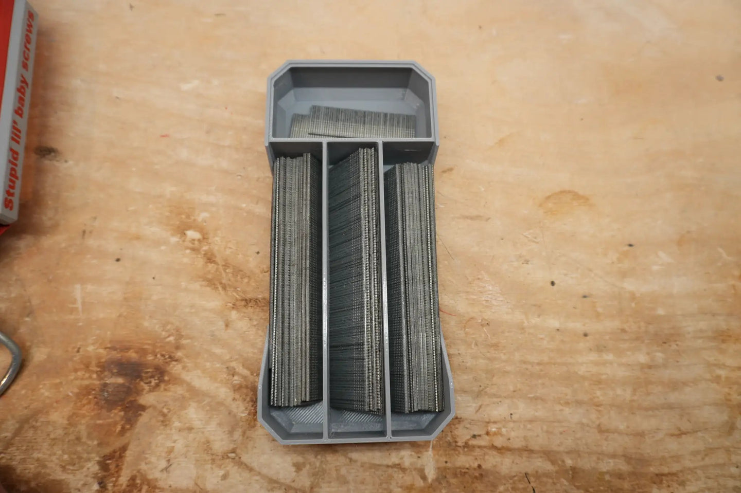 Brad Nail Tray Dividers LPNB18 for Low Profile Packout Organizer gray plastic 10-Spot Tools