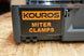 Kouros Miter Clamps Systainer Insert SYS-KMC black tool organizer with orange Kouros logo by 10-Spot Tools